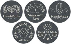 Label Print Rola etichete autocolante personalizate, Handmade , diametru 40 mm, 1000 buc rola (06905631017701)