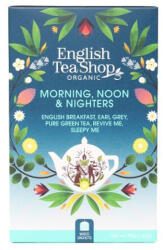 English Tea Shop 20 bio morning noon nighters tea 37g
