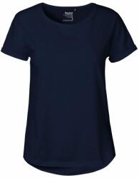 Neutral Tricou pentru femei din bumbac organic Fairtrade - Albastru marin | XS (NE-O80012-1000212180)