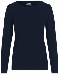Neutral Tricou cu mânecă lungă pentru femei din bumbac organic Fairtrade - Albastru marin | XXL (NE-O81050-1000133615)