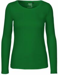 Neutral Tricou cu mânecă lungă pentru femei din bumbac organic Fairtrade - Verde | 2XL (NE-O81050-1000237358)