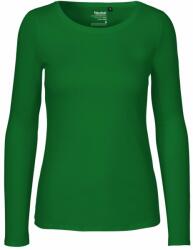 Neutral Tricou cu mânecă lungă pentru femei din bumbac organic Fairtrade - Verde | XXL (NE-O81050-1000237358)