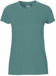 Neutral Tricou Fit pentru femei din bumbac organic Fairtrade - Teal | 2XL (NE-O81001-1000304188)