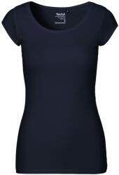 Neutral Tricou pentru femei din bumbac organic Fairtrade - Albastru marin | XL (NE-O81010-1000133566)