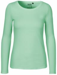 Neutral Tricou cu mânecă lungă pentru femei din bumbac organic Fairtrade - Dusty mint | L (NE-O81050-1000304276)
