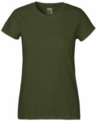 Neutral Tricou Classic pentru femei din bumbac organic Fairtrade - Military | 2XL (NE-O80001-1000278430)
