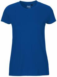 Neutral Tricou Fit pentru femei din bumbac organic Fairtrade - Albastru regal | XXL (NE-O81001-1000133531)