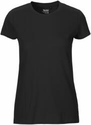 Neutral Tricou Fit pentru femei din bumbac organic Fairtrade - Neagră | XXL (NE-O81001-1000133465)