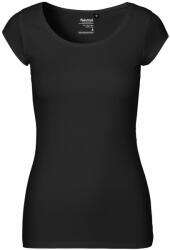 Neutral Tricou pentru femei din bumbac organic Fairtrade - Neagră | L (NE-O81010-1000133559)