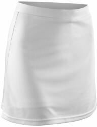 SPIRO Fustă sport cu pantaloni scurți pentru femei - Albă | XL (SPIRO-S261F-1000158636)