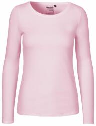 Neutral Tricou cu mânecă lungă pentru femei din bumbac organic Fairtrade - Deschisă roz | 2XL (NE-O81050-1000329649)