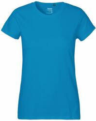 Neutral Tricou Classic pentru femei din bumbac organic Fairtrade - Albastru safir | XS (NE-O80001-1000278421)