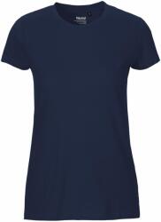 Neutral Tricou Fit pentru femei din bumbac organic Fairtrade - Albastru marin | XS (NE-O81001-1000133502)