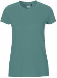 Neutral Tricou Fit pentru femei din bumbac organic Fairtrade - Teal | XL (NE-O81001-1000304187)
