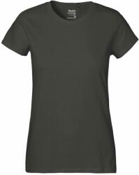 Neutral Tricou Classic pentru femei din bumbac organic Fairtrade - Cărbune | 2XL (NE-O80001-1000329535)