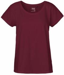 Neutral Tricou Loose Fit pentru femei din bumbac organic Fairtrade - Bordeaux | XS (NE-O81003-1000212228)