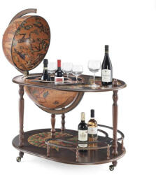  Glob de podea cu bar și tavă ARTEMIDE Suport sticla vin