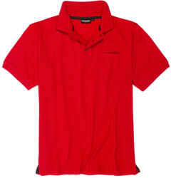 ADAMO tricou polo bărbați KLAAS oversize Rosu 4XL
