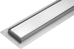 TOYA FALA White Glass Inox 900mm (75384)