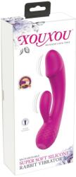 XOUXOU Super Soft Silicone Rabbit Vibrator (4024144639250)