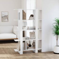 vidaXL Bibliotecă/Separator cameră, alb extralucios, 100x30x160 cm (811535) Biblioteca