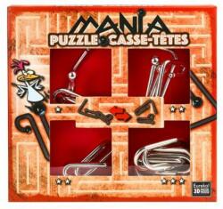 Eureka Puzzle Mania - Red - fém ördöglakat (EUR34577)