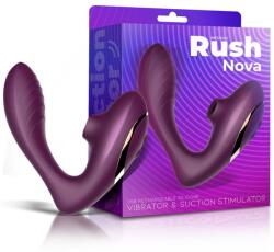 INTOYOU Rush Nova Vibrator and Clitoral Stimulator Purple Vibrator