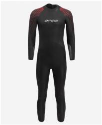 Orca - costum neopren triatlon pentru barbati Apex Float wetsuit - negru rosu buoyancy (MN13) - trisport