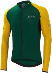 Spiuk - Tricou ciclism maneca lunga pentru barbati HELIOS SUMMER LS JERSEY - verde galben (MLHE22V)
