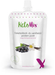 KetoMix Feketeribizli- és vaníliaízű protein püré (1 adag)