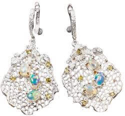 Frumoasa Venetiana Cercei argint opal (C1709)
