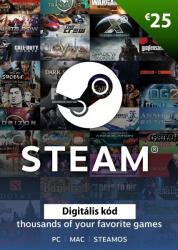 STEAM 25€ elektronikus licensz