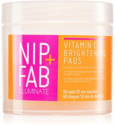 Nip + Fab Vitamin C Fix tisztító vattakorong az élénk bőrért 60 db