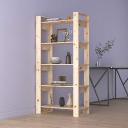 vidaXL Bibliotecă/Separator cameră, 80x35x160 cm, lemn masiv de pin (813909) Biblioteca