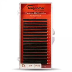Long Lashes Extreme Volume Selyem műszempilla D/0, 10-8-9-10-11-12-13-14mm (LLEVSD9100000)