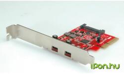 Roline PCI-Express USB3.1 C card 2port (15.06.2143-10)