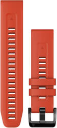 Garmin curea QuickFit 22 - silicon - rosu flame red (010-13111-04) - trisport