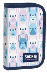 DERFORM BackUp Kutyás felszerelt tolltartó - Pasztell bulldog (PB4SW74)