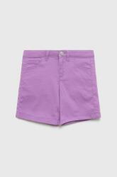 United Colors of Benetton pantaloni scurti copii culoarea violet, neted PPYY-SZG036_45X