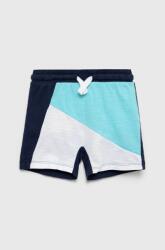 United Colors of Benetton pantaloni scurți din bumbac pentru copii culoarea albastru marin, PPYY-SZB04O_59X