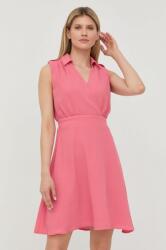 Morgan rochie culoarea roz, mini, evazati PPYY-SUD2WP_30X