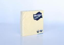 Szidibox Karton Maya Color pasztell sárga szalvéta 32x32cm 35db/cs (SZID-01068)