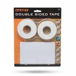 HANDY Set banda +etichete dublu-adezive spumate 18mm x 2.6m Handy (11102-G) - sogest