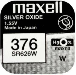 Maxell Baterie ceas Maxell SR626W V376 SR66 1.55V oxid de argint 1buc (376-MAXELL) - sogest