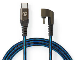 Nedis Cablu USB Type C tata - USB Type C tata conector gaming 180 2m NEDIS (GCTB60700BK20) - sogest