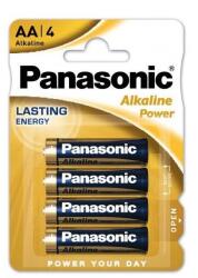 Panasonic Baterii R6 AA PANASONIC Alkaline Power Bronze 4buc blister (LR6APB/4BP) - sogest Baterii de unica folosinta