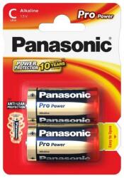 Panasonic baterii alcaline C (LR14) Pro Power 2buc LR14PPG/2BP (LR14PPG/2BP) - sogest