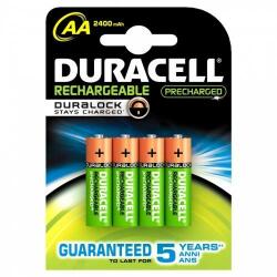 Duracell Set acumulatori Ni-Mh mignon AA R6 1.2V 2400mAh Duracell (012-026) - sogest Baterie reincarcabila