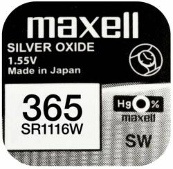 Maxell Baterie ceas Maxell SR1116W V365 S35 1.55V oxid de argint 1buc (365-MAXELL) - sogest