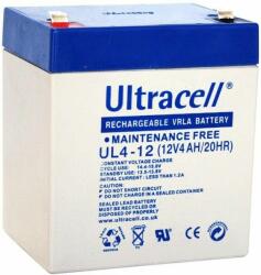 Ultracell Acumulator plumb acid Ultracell 12V 4Ah terminal F1 UL 4-12 (UL 4-12)